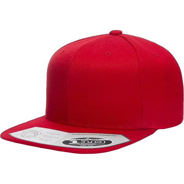 Flexfit 110 Snapback 2-Tone: Cappello Unisex Nero/Viola, Misto Lana, Regolabile