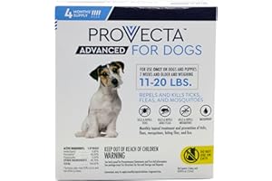 Provecta® Advanced for Dogs (Md) 11–20 lbs – 4 Mos/Box