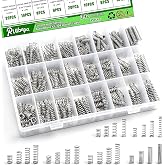 392PCS Springs Assortment Kit 304 Stainless Steel Compression Springs kit | 24 Different Sizes for Home Repairs &amp; DIY