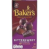 Baker's Premium Bittersweet Chocolate Baking Bar (4 oz Bar)