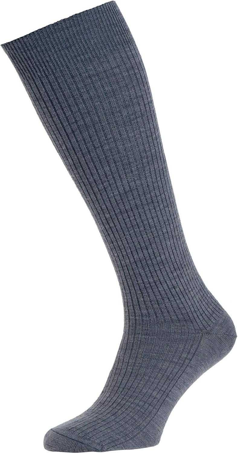 HJ HALL Classic HJ77 Men's Long Knee Length Socks Amazon.co.uk Clothing