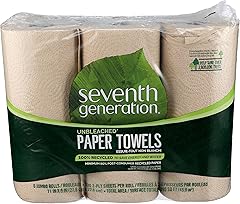 Seventh Generation Paper Towels, Unbleached, Regular Roll - 6 Count (Pack of 1)