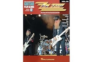 ZZ Top - Hal Leonard Guitar Play-Along Volume 99 | Rock Guitar Sheet Music with Tablature and Online Audio | Learn 8 Classic Songs with Backing Tracks | Guitar Songbook for Practice and Performance