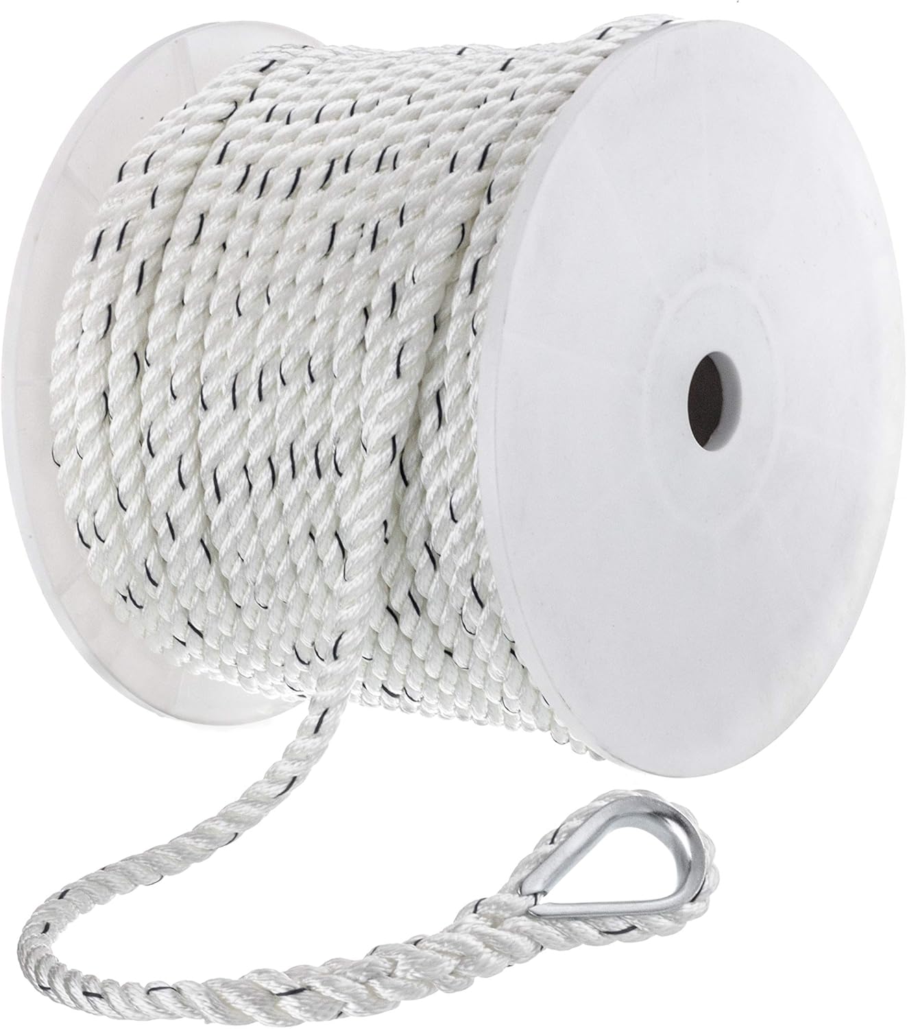White Seachoice 40741 Anchor Rope for Boating ½Inch x 150 Feet 3