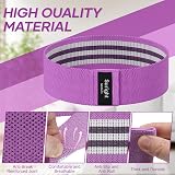 Suright Fabric Resistance Bands Set of 3 for Glutes Hips Non-Slip 3 Levels view 2