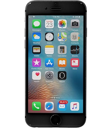 Apple iPhone 6 Unlocked 32GB Renewed Space Gray Smartphone