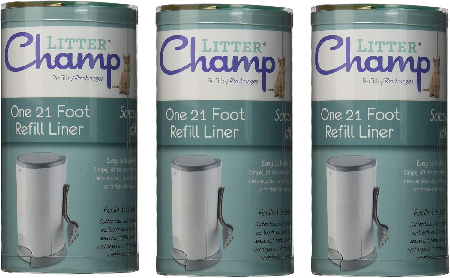 Lucky Champ Litter Champ Refill Liner - Single Pack : Litter Box Liners : Pet Supplies