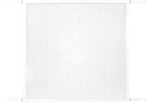 M-D Building Products 14182 Door Grille, Adjustable Fit for Doors 30" to 36" Wide, Easy-to-Install, Ideal for Residential and Commercial Use (White)