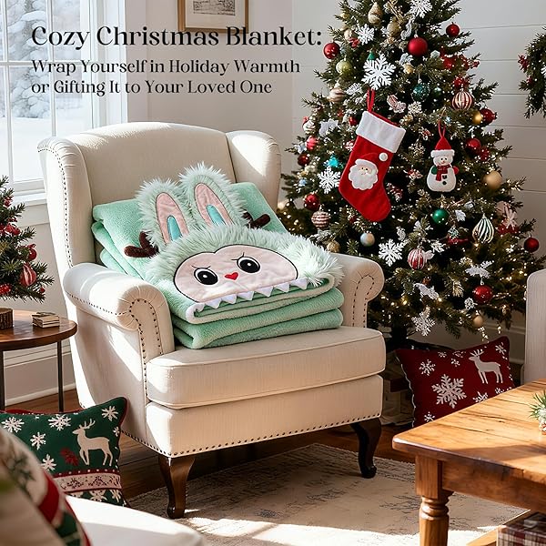 WEARABLE HOODIE BLANKET FOR ADULTS, MOTHERS DAY GIFTS-FLUFFY, FLANNEL HOODED BLANKET FOR WOMEN MEN TEEN-BIRTHDAY SHAWL GIFT-COZY WARM SOFT FUZZY GIFT IDEAS-GREEN