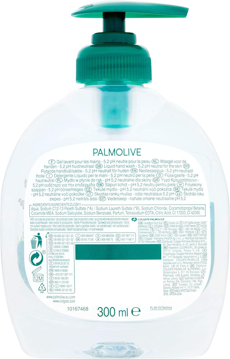 Palmolive Aquarium Liquid Handwash with pump 300ml, 300 ml (Pack of 1) - Image 4