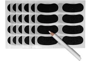 Franklin Sports Eye Black Stickers for Kids - Customizable Lettering Baseball and Football Eye Black Stickers - White Pencil Included - Includes 24 Pairs