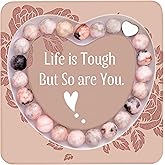 Bivei Inspirational Bracelet for Women, Valentine's Day Christmas Birthday Get Well Gifts for Mom Daughter Sister Grandma Friend
