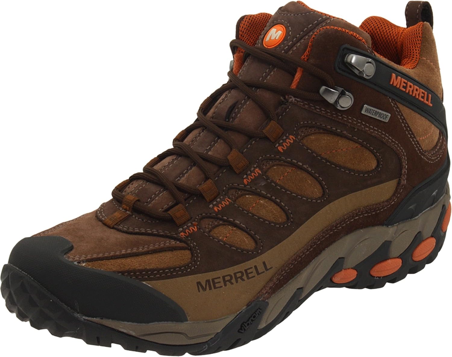 Merrell Men's Refuge Core Mid Waterproof Boot, Coffee Bean