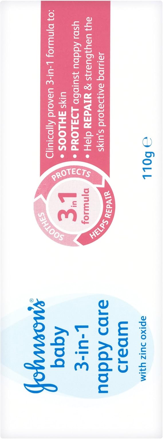 johnson's 3 in 1 nappy cream