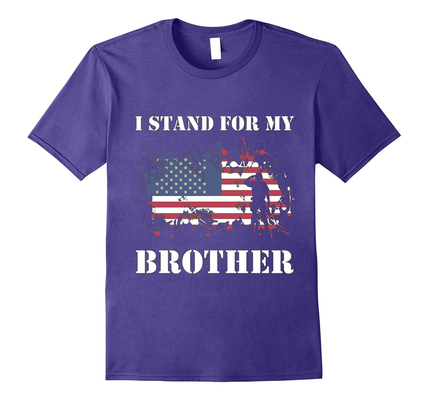 I Stand For My Brother Patriotic T-Shirt-ANZ