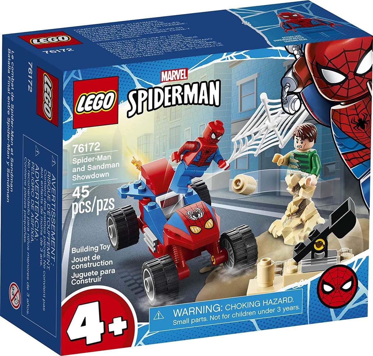 Photo 1 of LEGO Marvel Spider-Man: Spider-Man and Sandman Showdown 76172 Collectible Construction Toy, New 2021 (45 Pieces)