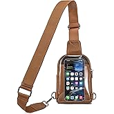 INICAT Sling Bag for Women Touchscreen Small Crossbody Cell Phone Purse Fanny Pack