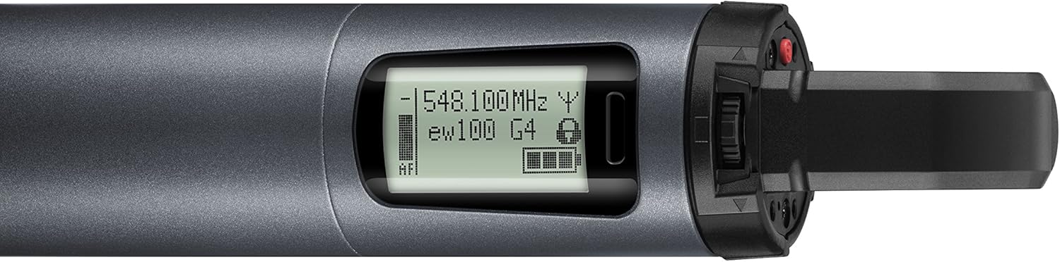 Sennheiser Pro Audio Sennheiser EW 100-CI1 Instrument Wireless System - G Band (566-608Mhz), 100 G4-CI1-G: Musical Instruments