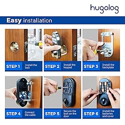 Hugolog Door Lock, Keyless Entry Door