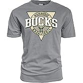 Blue 84 NBA Unisex-Adult NBA Officially Licensed T-Shirt Ringspun Triblock Gray