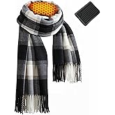 Wulcea Graphene Heated Scarf For Women 5V2A 6000mAh Fast Charge Large Capacity Battery