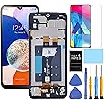 ZTOOYO for Samsung Galaxy A14 5G Screen Replacement with Frame for Samsung a14 a146u Screen Replacement kit s146vl a146a a146w LCD Touch Display digitizer with Repair Part Tools 6.6 inch Black