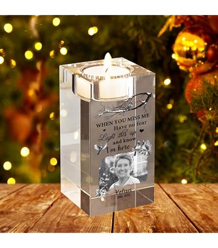 Portavelas De Cristal Grabado Personalizado, Portavelas De Boda Con Texto Grabado, Candelabro Personalizado Para Decoración Del Hogar, Recuerdo Conmemorativo, Regalo Para Aniversario, Navidad, Boda