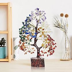 YATSKIA 7 Chakra Tree of Life, Crystals and Healing