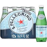 S.Pellegrino Sparkling Natural Mineral Water, Plastic Bottles, 16.9 Fl Oz (Pack of 12)