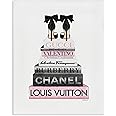 Stupell Industries Black Heels Pink Bookstack Glam Fashion Design, Designed by Amanda Greenwood Wall Art, 16 x 20, Canvas