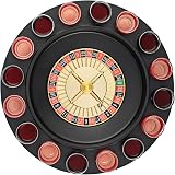 Straame Roulette Drinking Game Set with 16 Glasses and 2 Balls view 2