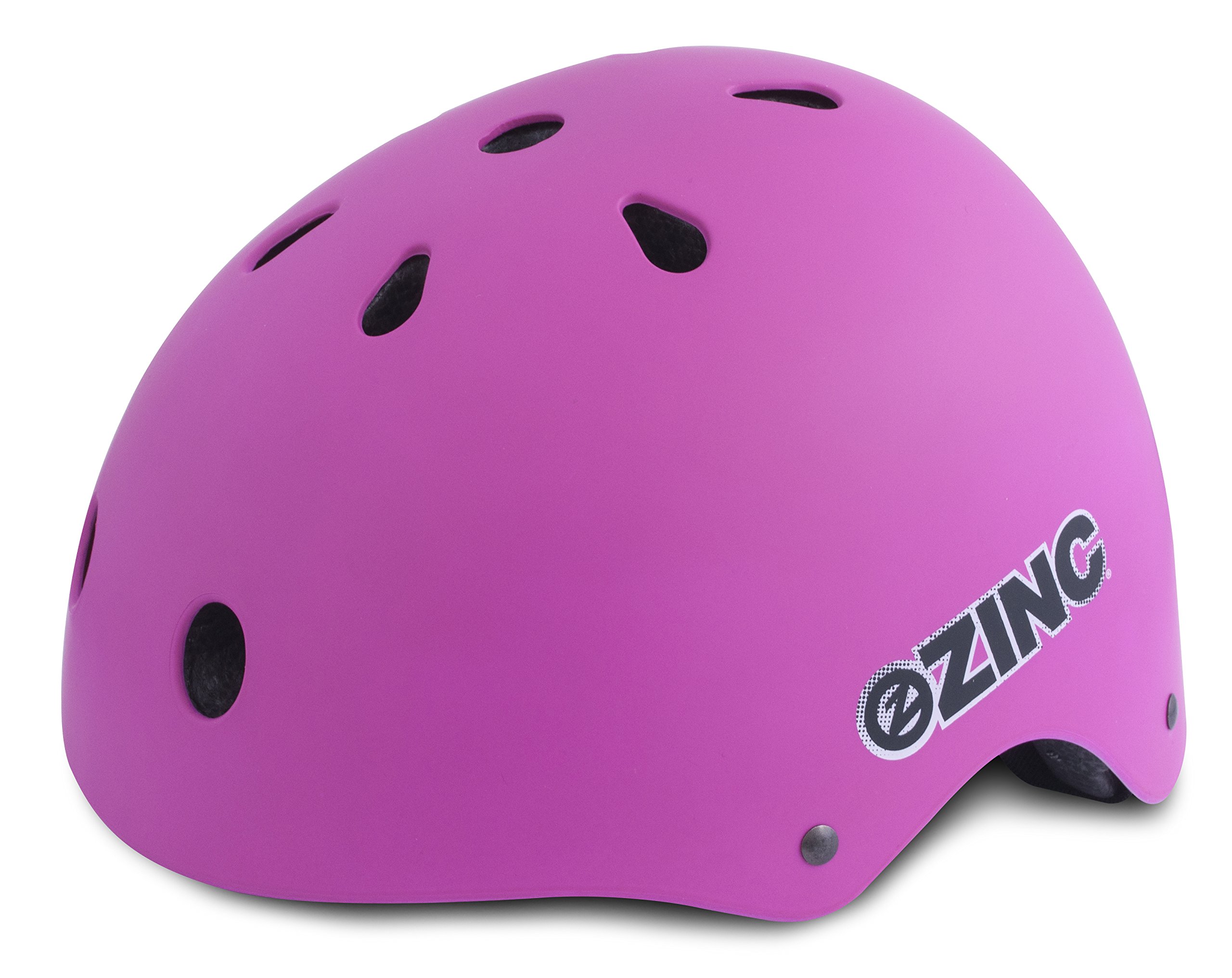 ZINC Girls' Fit Helmet, Pink, 54-58 cm