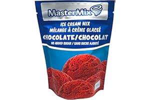 MasterMix Chocolate No Added Sugar Ice Cream Mix | Easy Homemade Ice Cream Base | Made in Canada