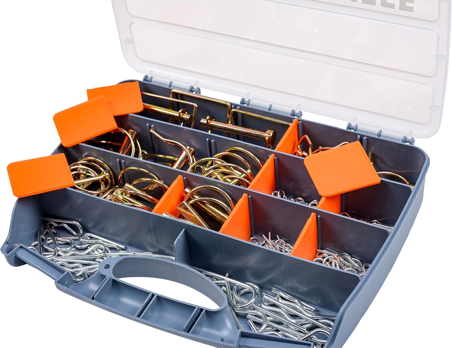 Front Range - 190Pcs Heavy Duty Hitch Linch and PTO Pins for Trailers Tractors Trucks Towing Mowing: Home Improvement