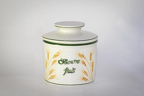 Butterfässchen Landhausserie 'Weizen' 125 gr