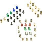 The Stop Shop Fitting Assortment for 3/16 Inch Brake Line Tubing, Inverted Flare &amp; Bubble/ISO flare fittings, Metric &amp; SAE (Pack of 45 fittings)