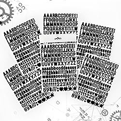 4680 Letter Stickers 30 Sheets Alphabet Stickers