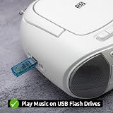 Denver TDC-280 Portable Radio CD Tape Cassette Player DAB+ FM Clock view 7