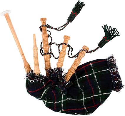 Cornemuse Miniature Jouable Cornemuse Avec Reed Mackenzie Tartan Amazon Fr Instruments De Musique