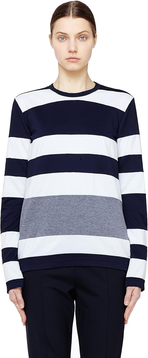 cdg striped long sleeve mens