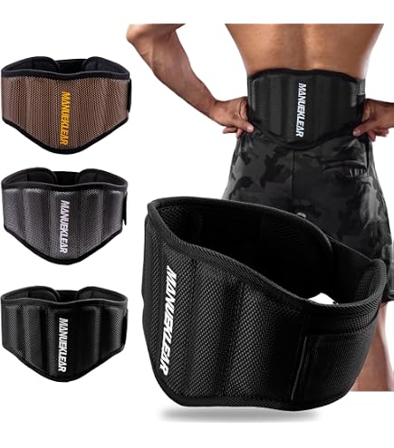 DXM SPORTS Self-Locking Weight Lifting Belt - Men Women Gym
