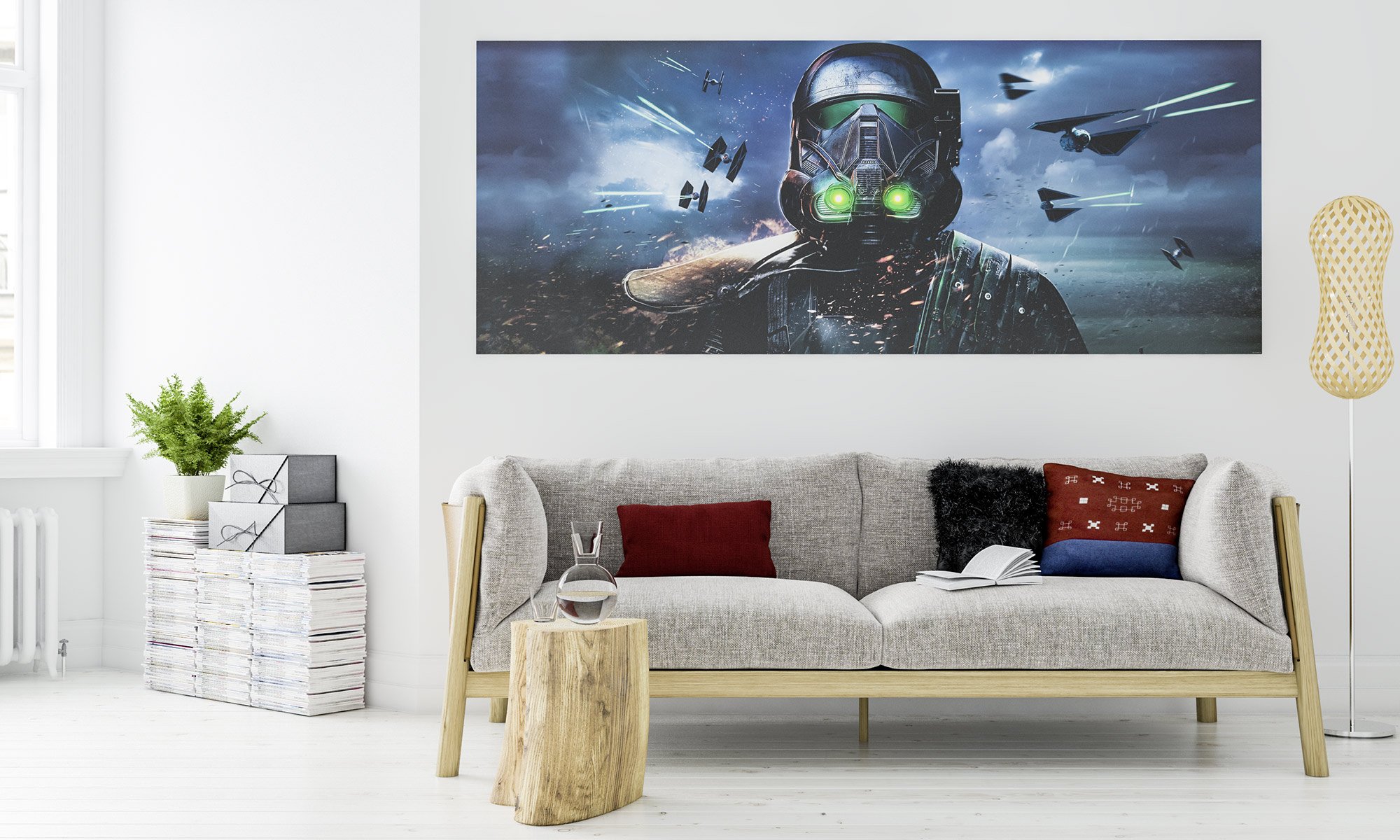 Komar 002-DVD1 Star Wars Death Trooper Wallpaper, Assorted Colours