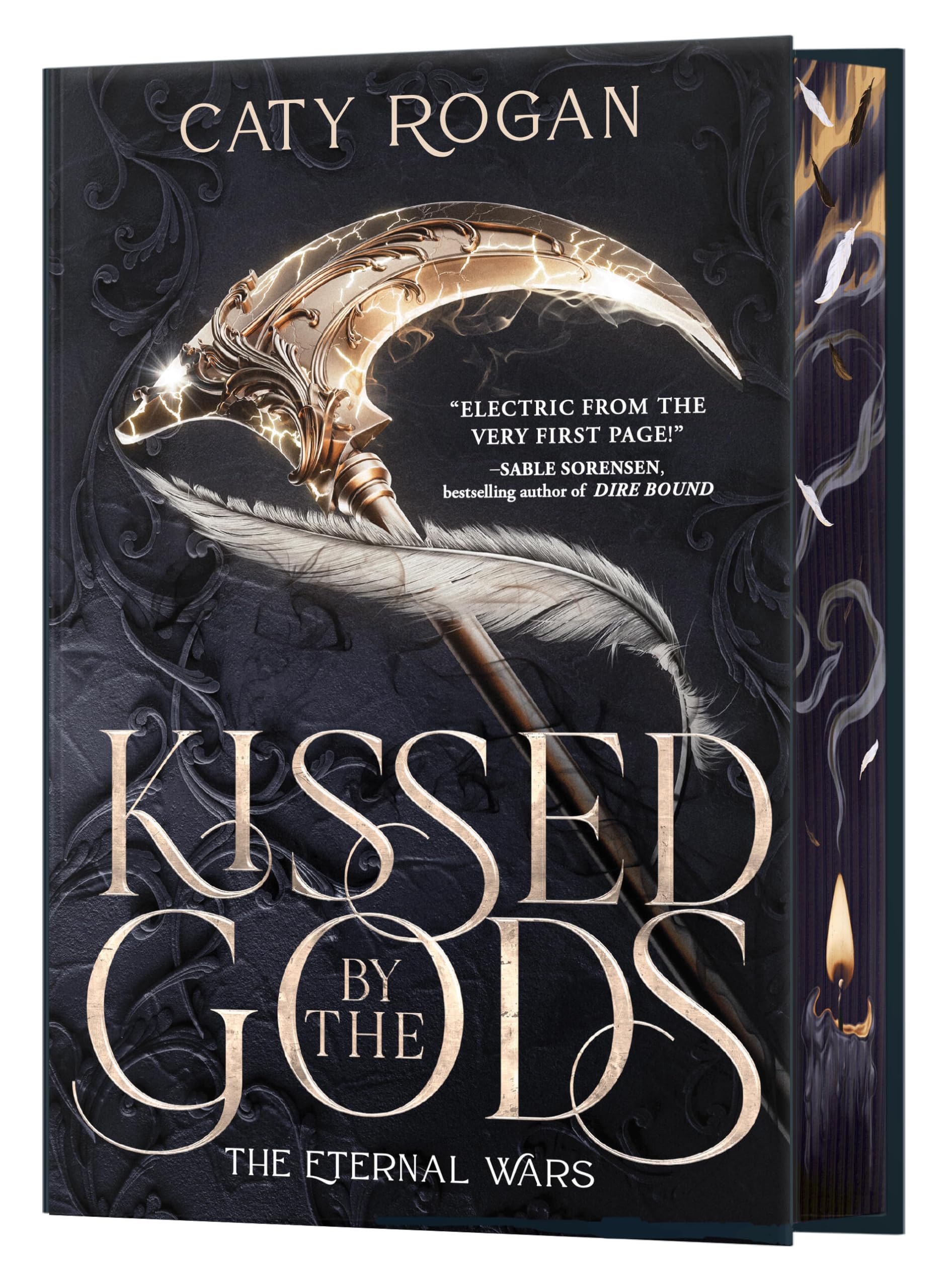Kissed by the Gods (Deluxe Limited Edition) (The Eternal Wars, 1) Image