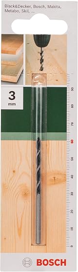 Bosch Brad Point Drill Bit 3mm x 60mm Woodworking view 2