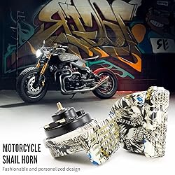 FARBIN Train Horns for Trucks Snail Horn for