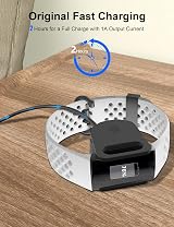 Bicmice USB Charger Cable for Fitbit Charge 3 SE 3.3ft Replacement Charging view 3