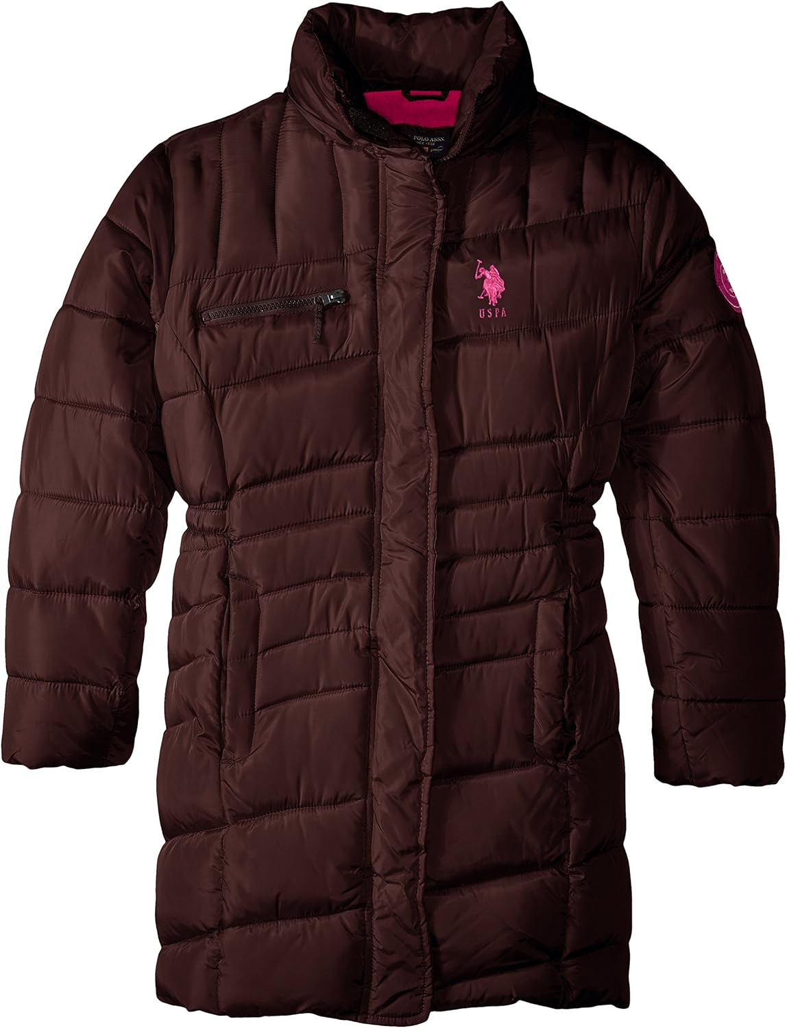 us polo double sided jacket