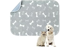 Pee Pads for Dogs with Pheromones, Washable Reusable Puppy Pads, Absorbent Leak-Proof Non-Slip Dog Pee Pads for Crate, Puppy 