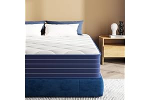 Traumliebe Full Mattress, 12 Inch Hybrid Mattress in a Box, Memory Foam & Pocket Springs, Medium Firm, Pressure Relief & Support, CertiPUR-US Certified