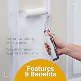 Harris Seriously Good Woodwork Gloss Mini Roller Sleeves 4" 10 Pack view 4